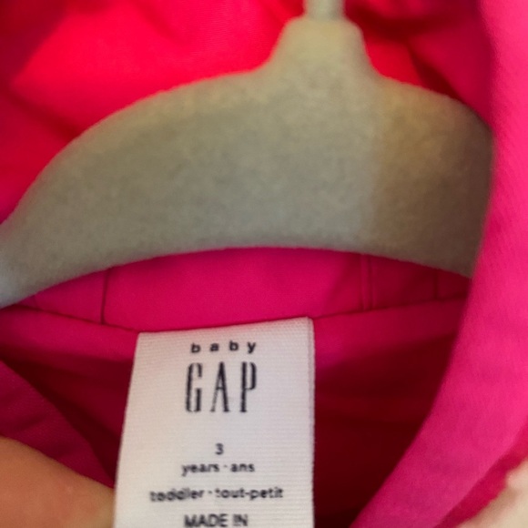 GAP kids fleece jacket girls 3T worn once - Picture 2 of 2